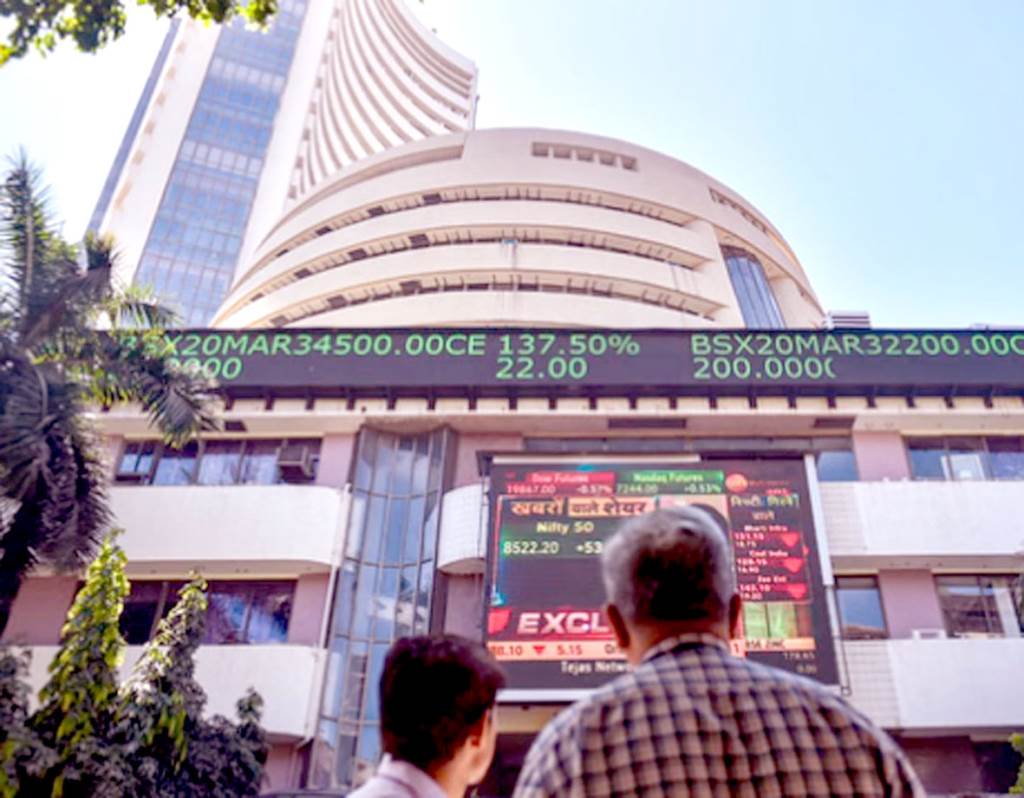 Share market Sensex falls 150 points Nifty closes above 25930